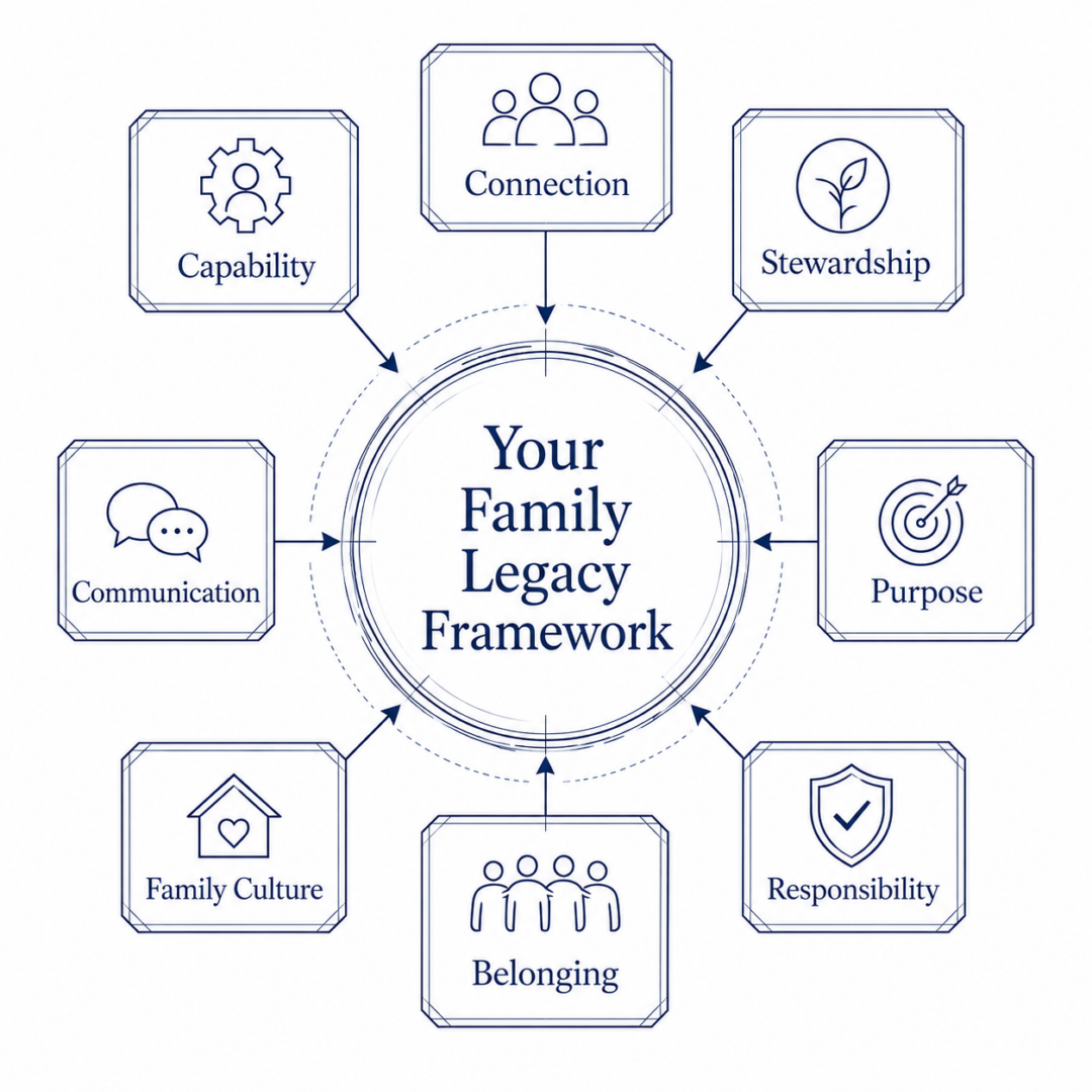 Your family legacy framework diagram